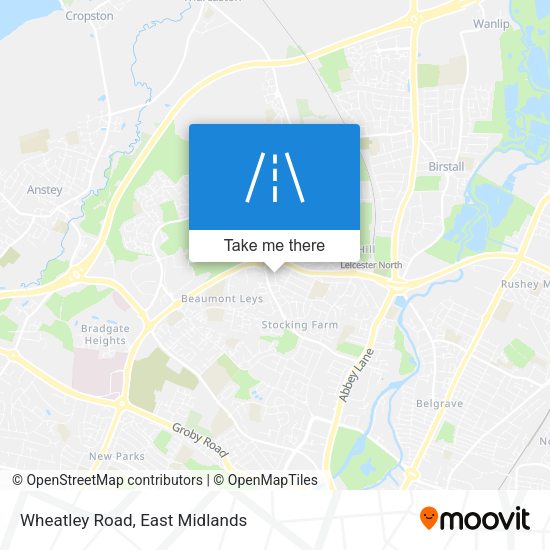 Wheatley Road map
