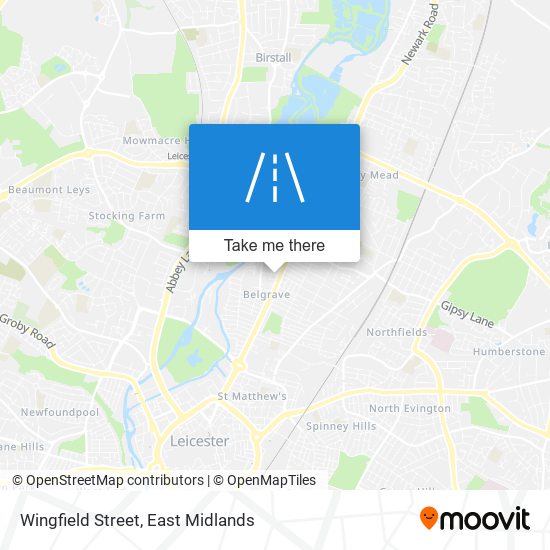 Wingfield Street map