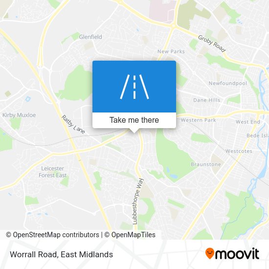 Worrall Road map