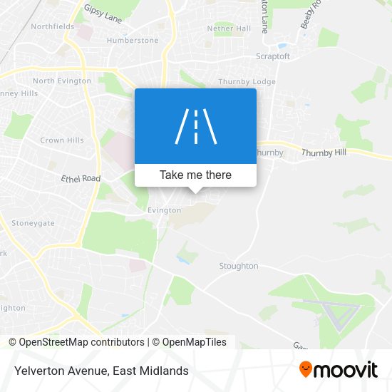 Yelverton Avenue map