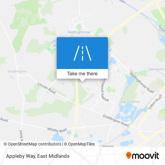 Appleby Way map