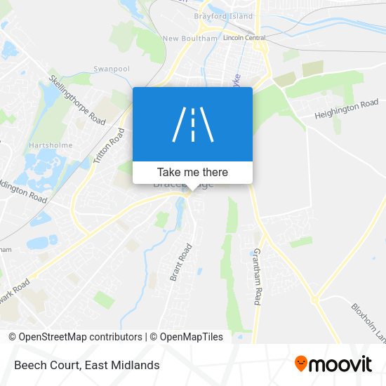 Beech Court map