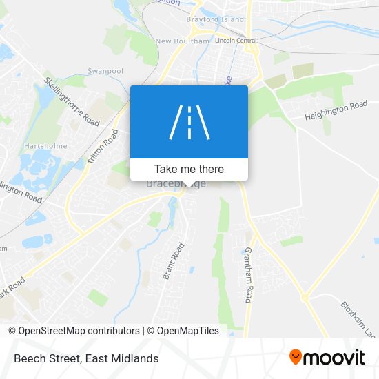 Beech Street map