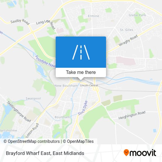 Brayford Wharf East map