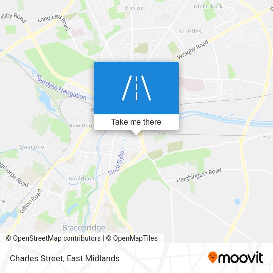 Charles Street map