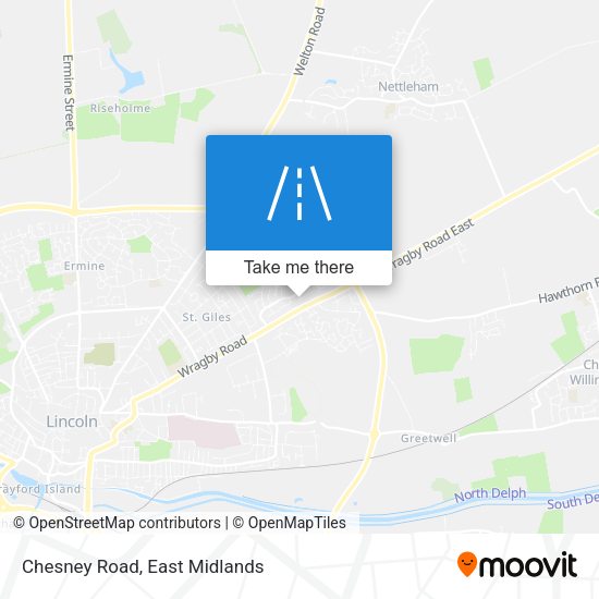 Chesney Road map