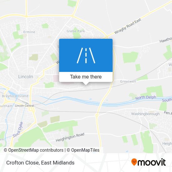 Crofton Close map