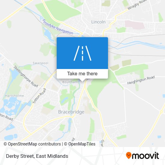Derby Street map