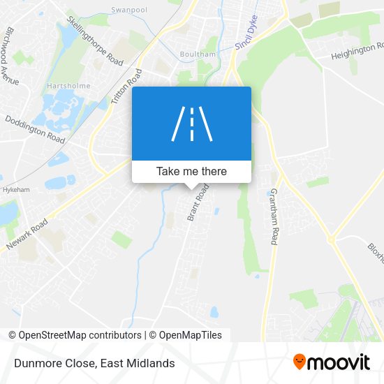 Dunmore Close map
