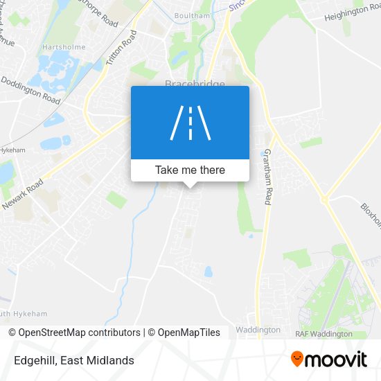 Edgehill map