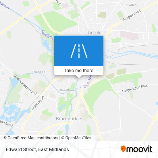 Edward Street map