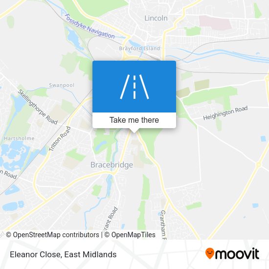 Eleanor Close map