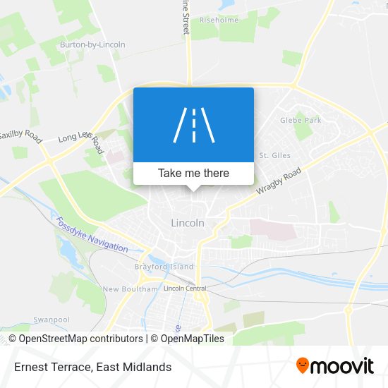 Ernest Terrace map