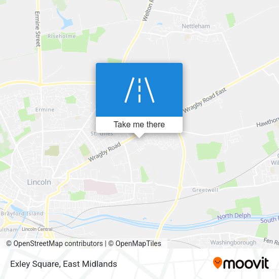 Exley Square map