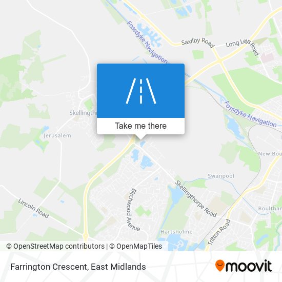Farrington Crescent map
