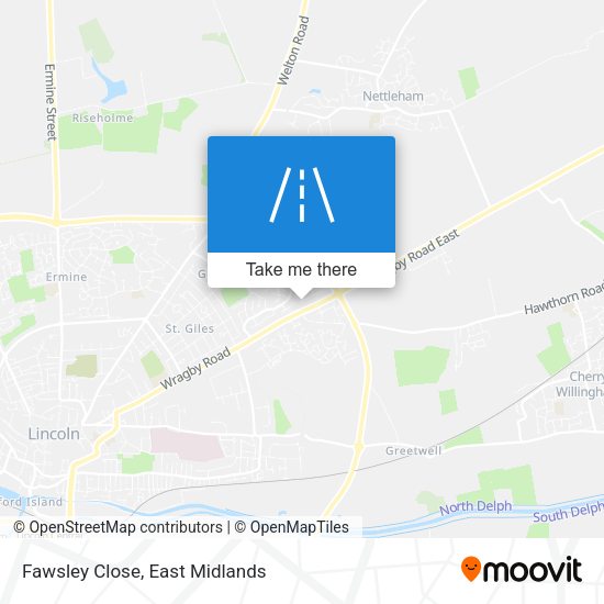 Fawsley Close map