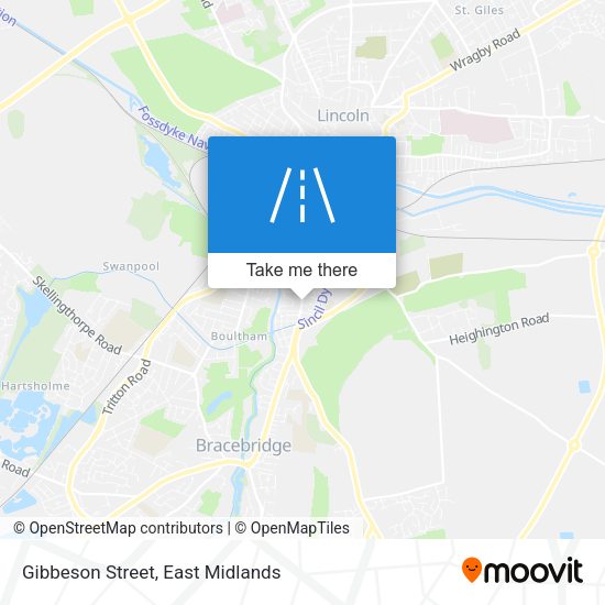 Gibbeson Street map