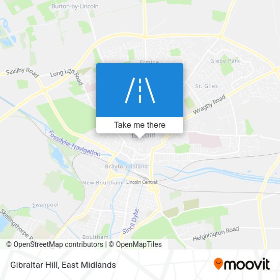 Gibraltar Hill map
