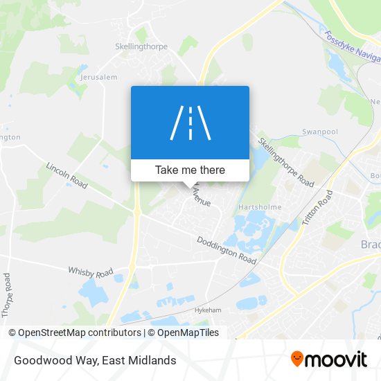 Goodwood Way map