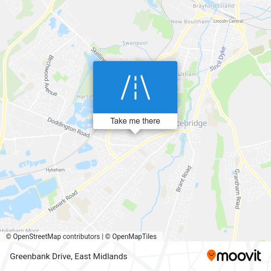 Greenbank Drive map