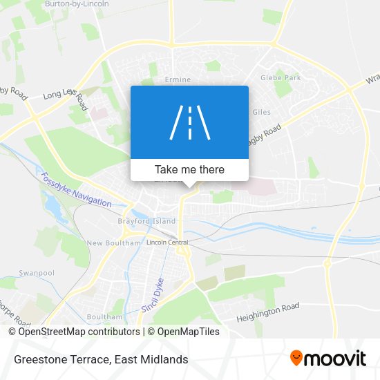 Greestone Terrace map