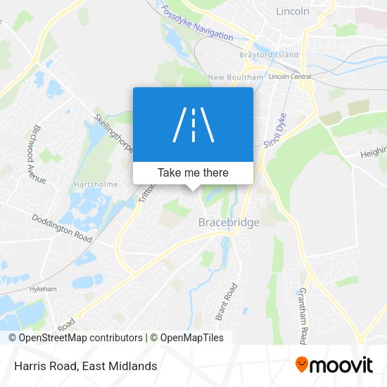 Harris Road map