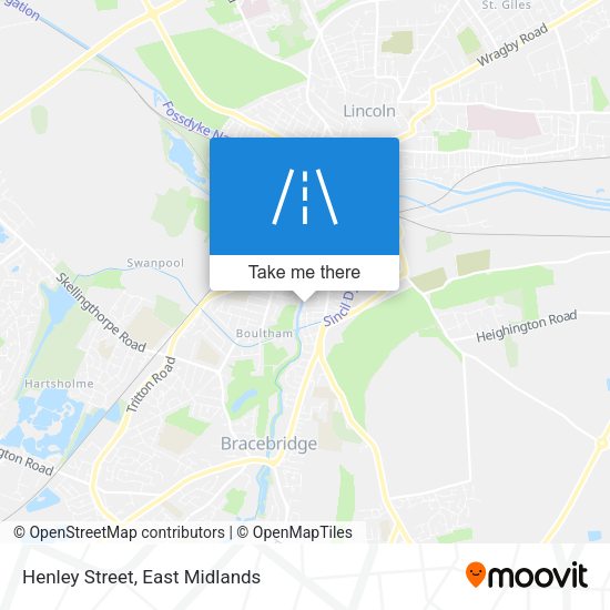 Henley Street map