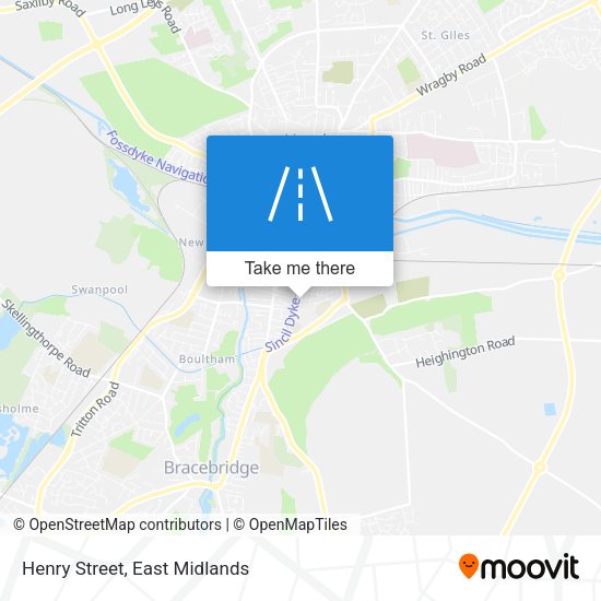 Henry Street map