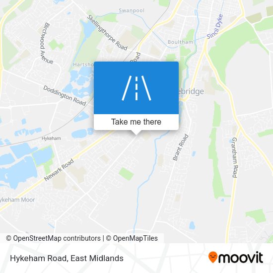 Hykeham Road map