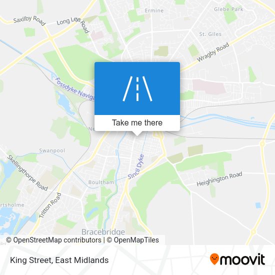 King Street map