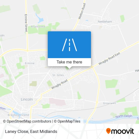 Laney Close map