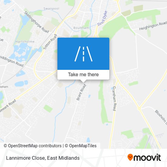 Lannimore Close map