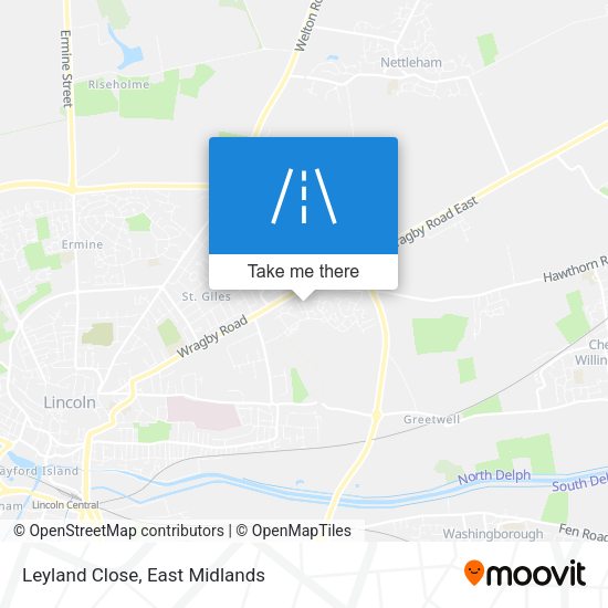 Leyland Close map