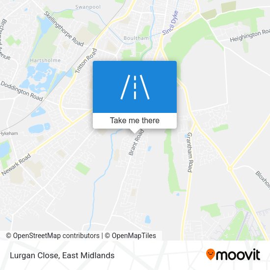 Lurgan Close map