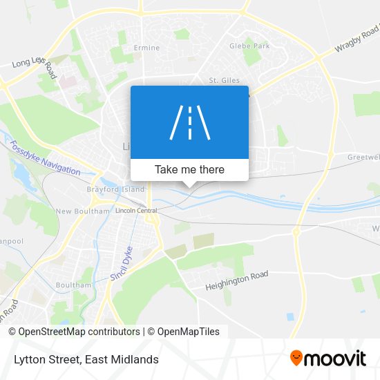 Lytton Street map