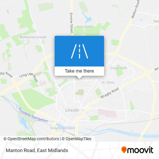 Manton Road map