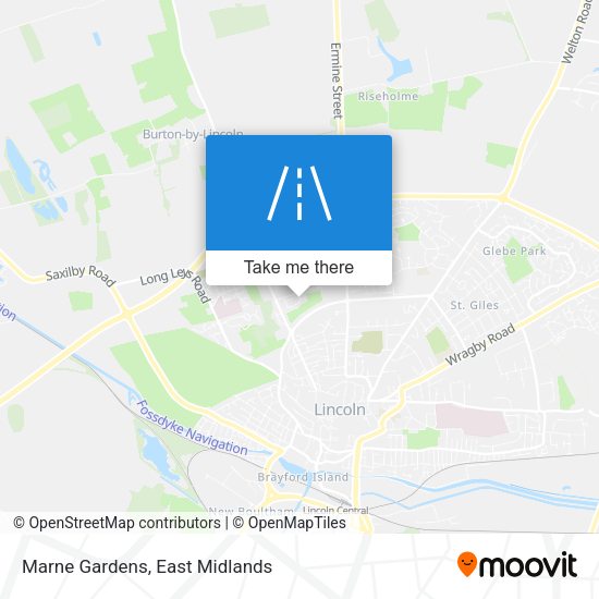 Marne Gardens map