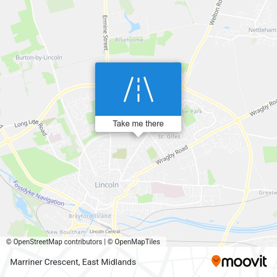 Marriner Crescent map