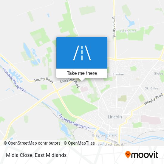 Midia Close map