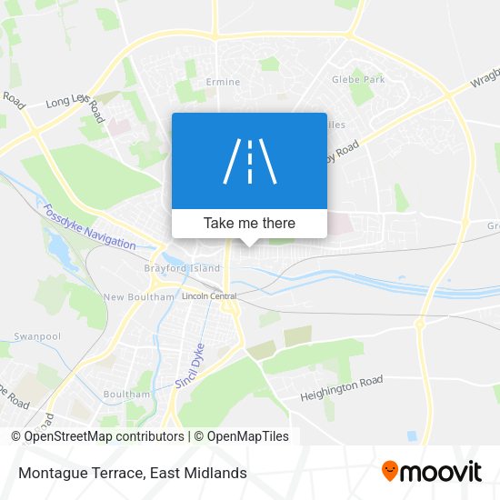 Montague Terrace map