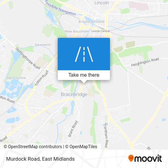 Murdock Road map