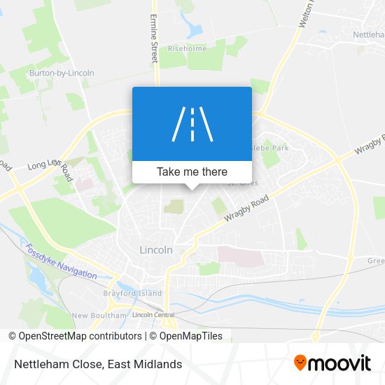 Nettleham Close map
