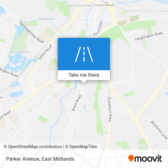 Parker Avenue map