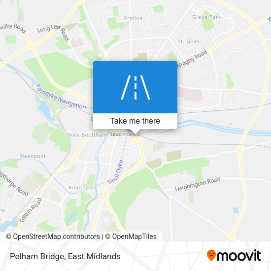 Pelham Bridge map