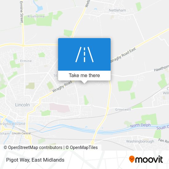Pigot Way map