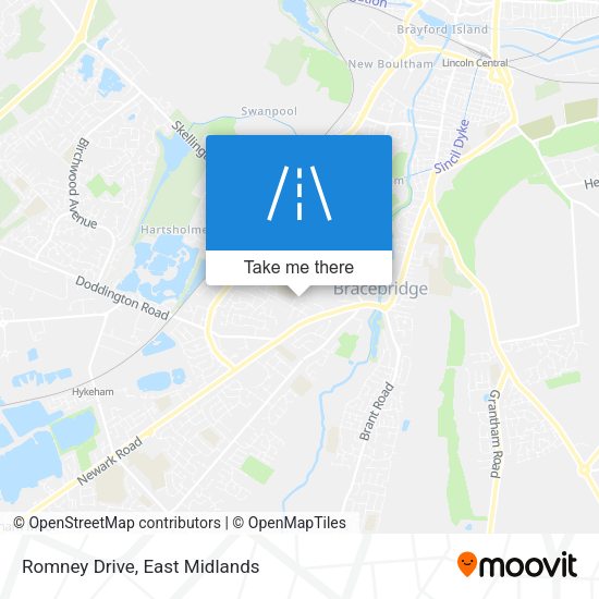 Romney Drive map
