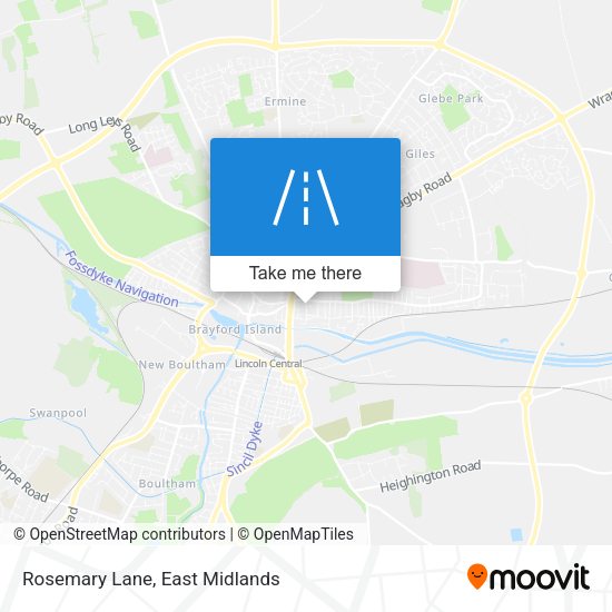 Rosemary Lane map
