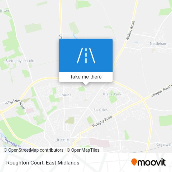 Roughton Court map