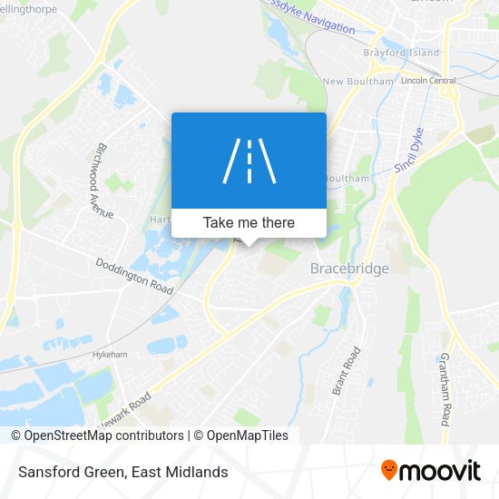 Sansford Green map