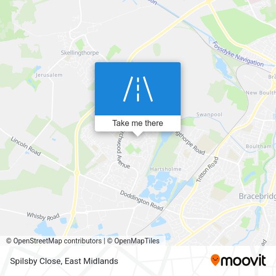 Spilsby Close map